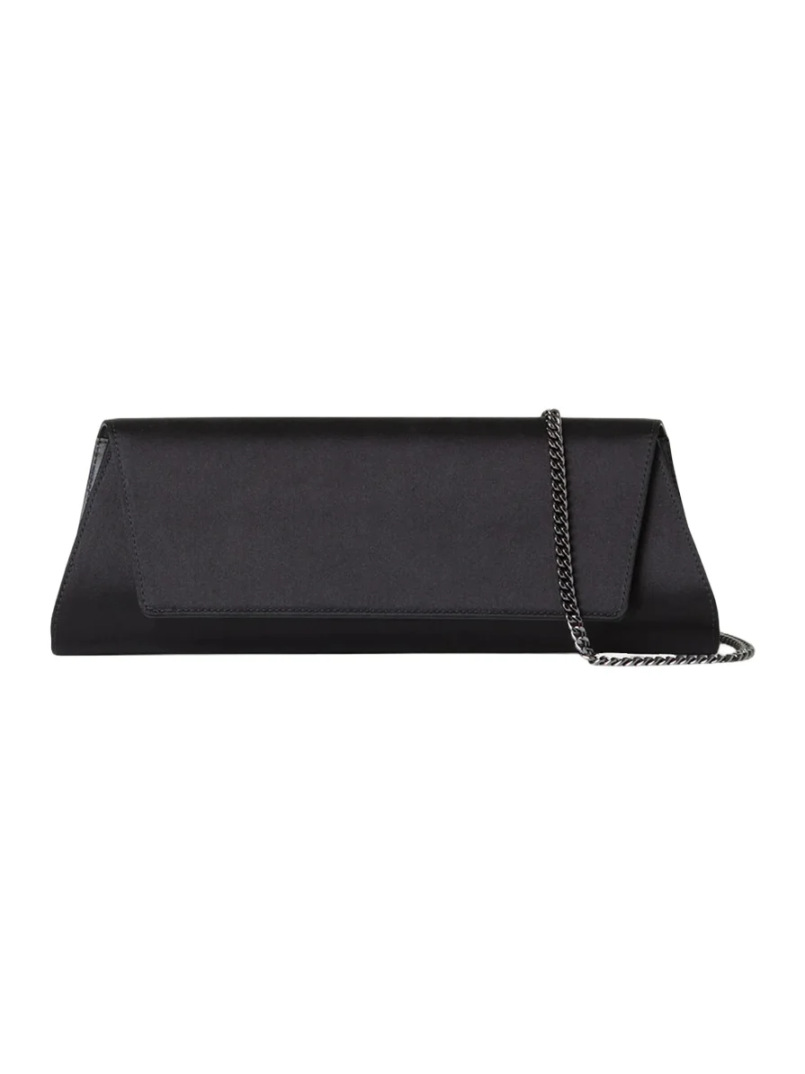 Anouk Small Satin Clutch Bag