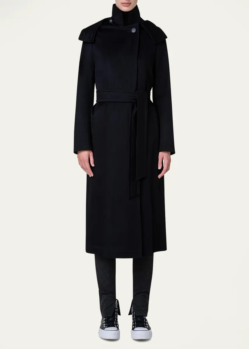 Akris Storm System Cashmere Coat | Thumbnail 2 Akris Storm System Cashmere Coat | Thumbnail 2
