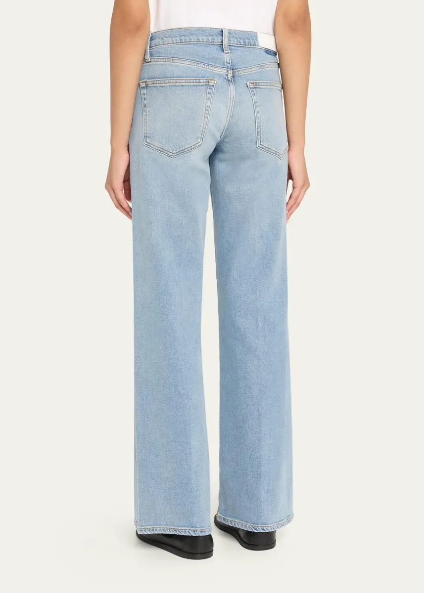 RE/DONE Mid-Rise Wide-Leg Jeans | Thumbnail 3