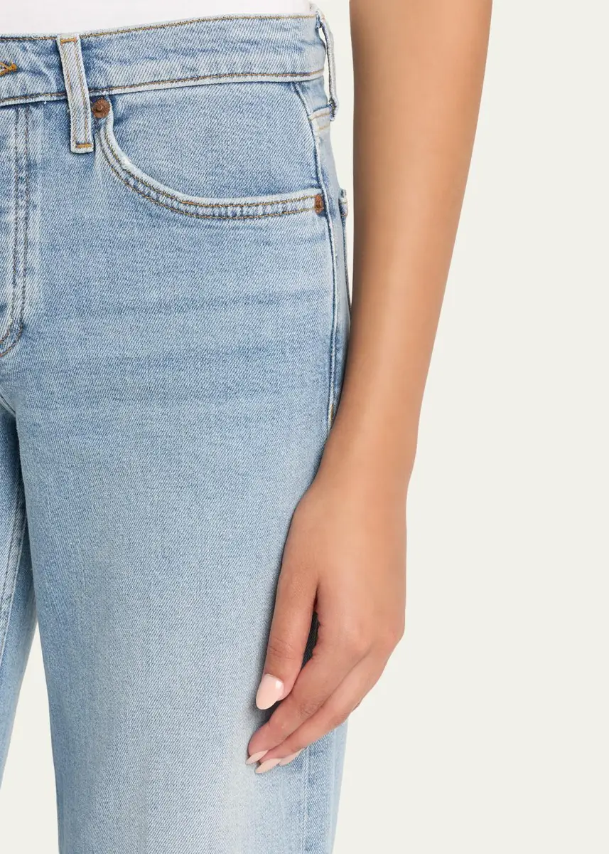 RE/DONE Mid-Rise Wide-Leg Jeans | Thumbnail 5