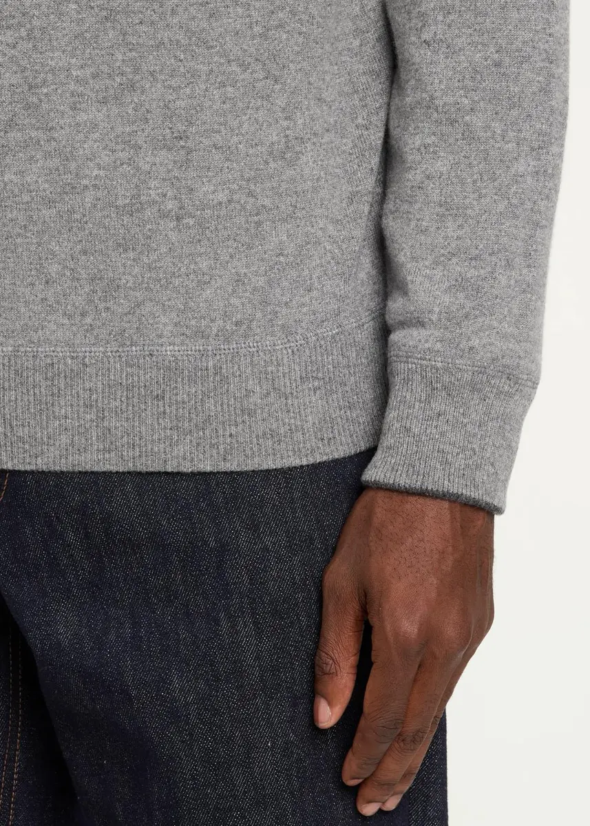 Brunello Cucinelli Men's Cashmere Raglan Crewneck Sweater | Thumbnail 9 Brunello Cucinelli Men's Cashmere Raglan Crewneck Sweater | Thumbnail 9