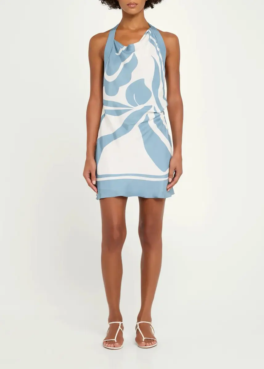 SIR. Lilou Halter Mini Dress | Thumbnail 2