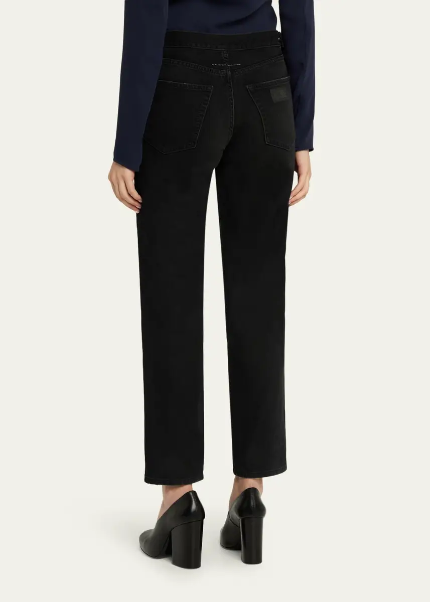 Maison Margiela Zip Straight-Leg Jeans | Thumbnail 3 Maison Margiela Zip Straight-Leg Jeans | Thumbnail 3