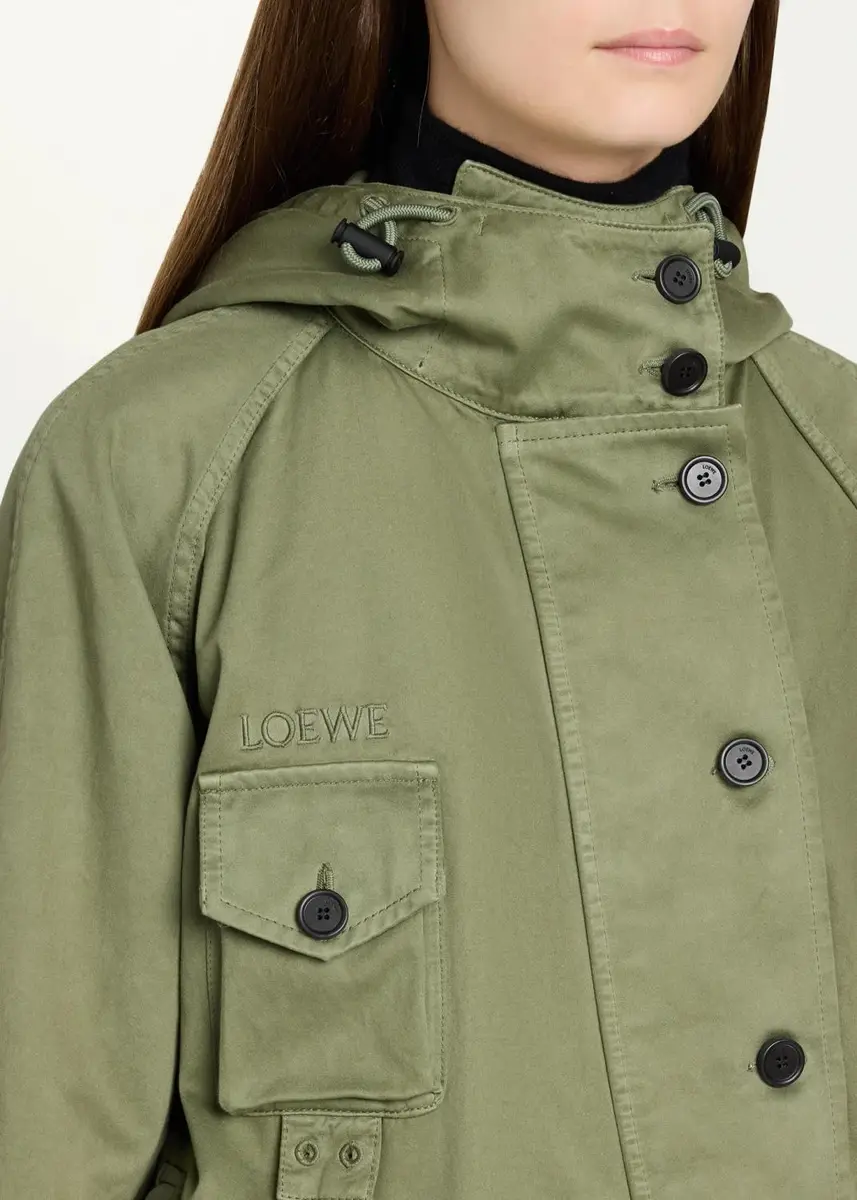 Loewe Utility Short Parka Jacket | Thumbnail 5