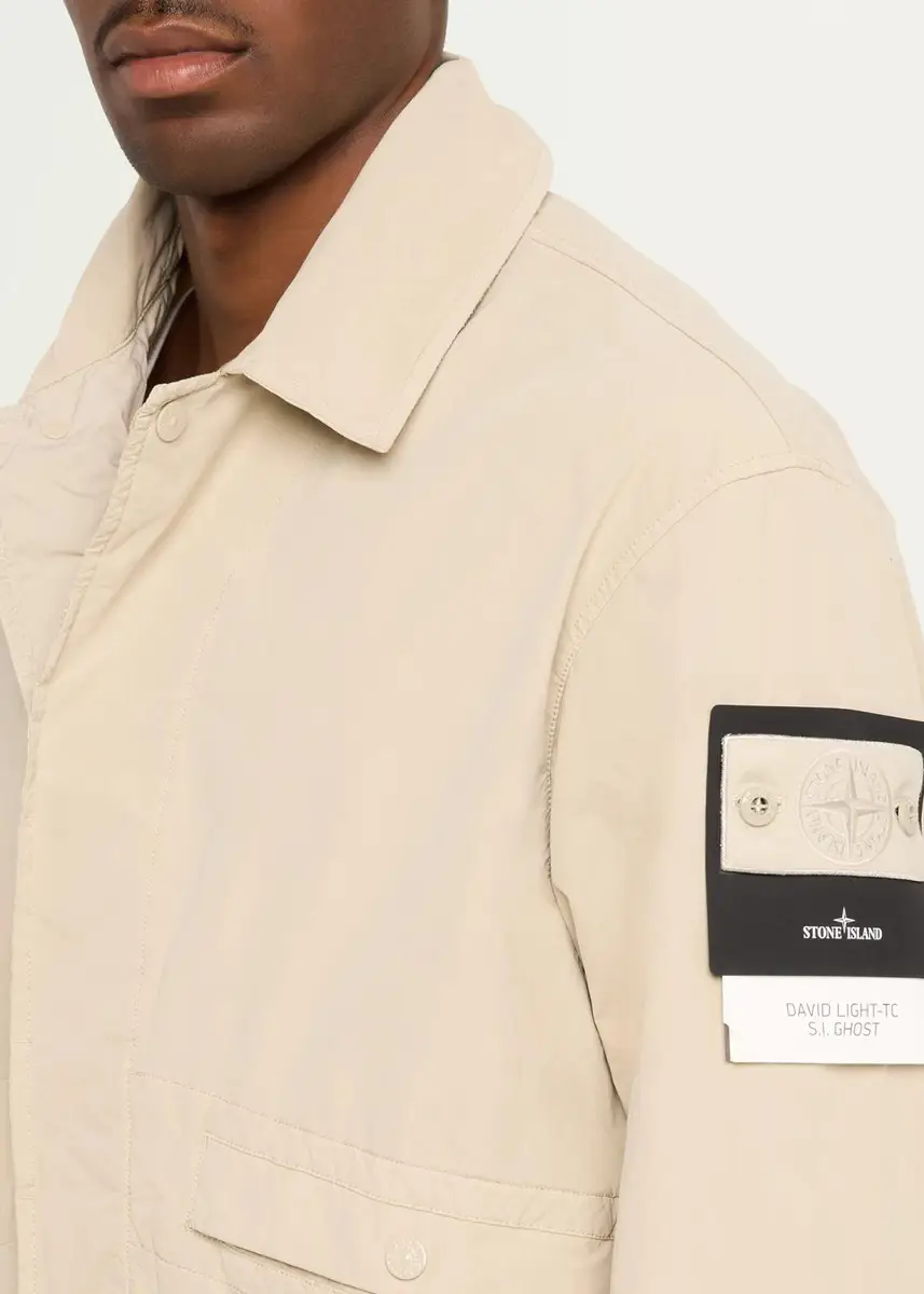 Stone Island Men's Ghost Shirt Jacket | Thumbnail 5 Stone Island Men's Ghost Shirt Jacket | Thumbnail 5