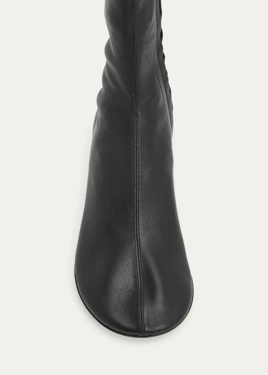 Bottega Veneta 40mm Cherry St Stretch Leather Ankle Boots | Thumbnail 3