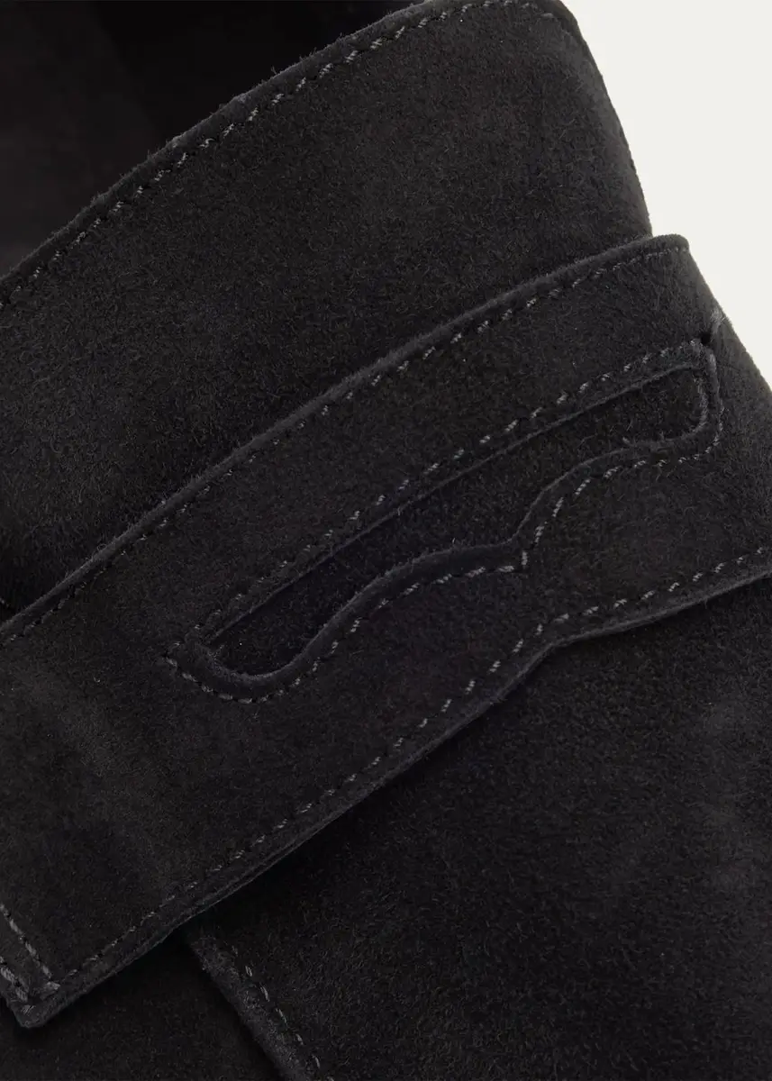 SOPHIQUE Essenziale Suede Penny Loafers | Thumbnail 10