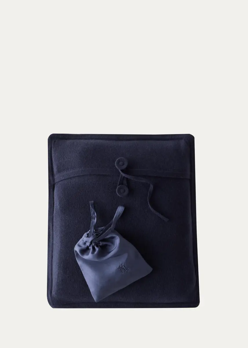 TSE Cashmere Cashmere Travel Blanket and Eye Mask Set | Thumbnail 2