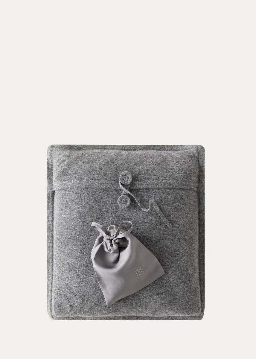 TSE Cashmere Cashmere Travel Blanket and Eye Mask Set | Thumbnail 4
