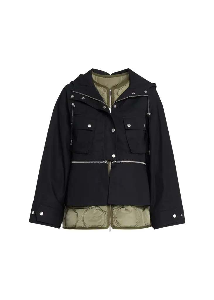 3.1 Phillip Lim Convertible Utility Vest Parka Jacket