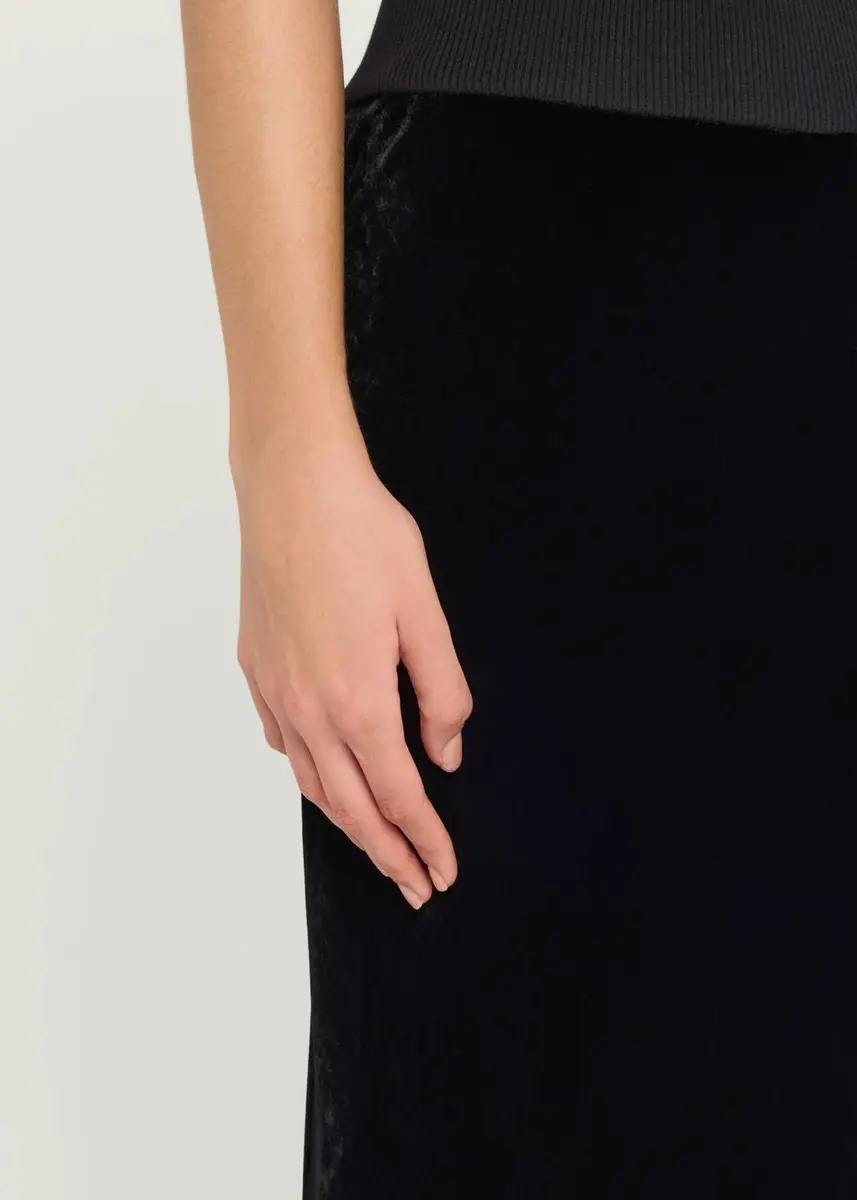 Rick Owens Velvet Bias Midi Skirt | Thumbnail 10 Rick Owens Velvet Bias Midi Skirt | Thumbnail 10