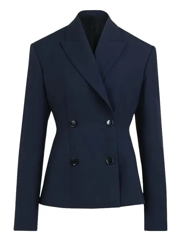 Double-Breasted Slim Tailored Jacket Double-Breasted Slim Tailored Jacket