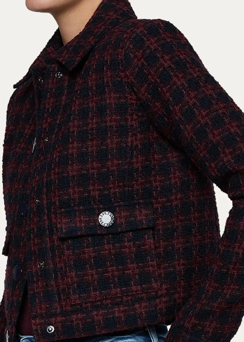 L'Agence Nyx Tweed Crop Jacket | Thumbnail 5 L'Agence Nyx Tweed Crop Jacket | Thumbnail 5