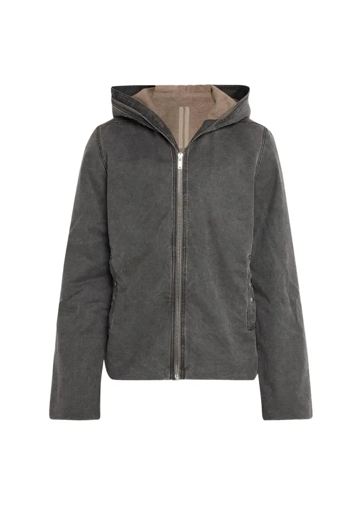 Men's Washed Cotton Hooded Full-Zip Jacket Men's Washed Cotton Hooded Full-Zip Jacket