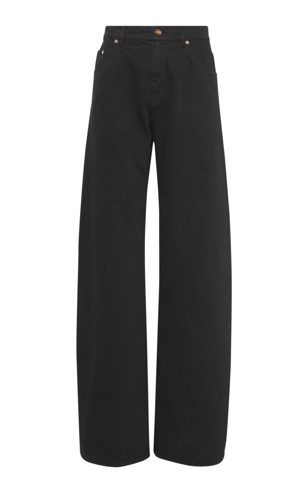 Amoret High-Rise Barrel-Leg Jeans Amoret High-Rise Barrel-Leg Jeans