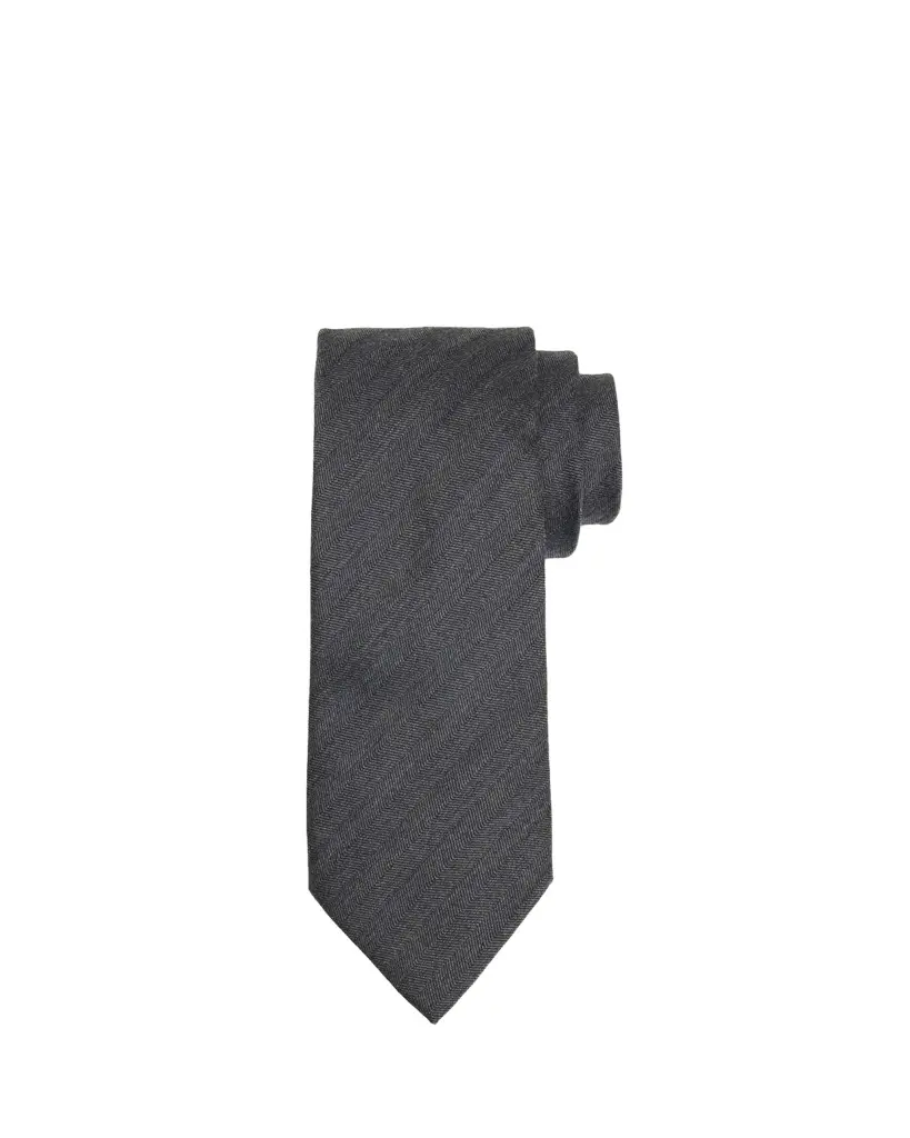 Men's Wool and Silk Herringbone Tie Men's Wool and Silk Herringbone Tie
