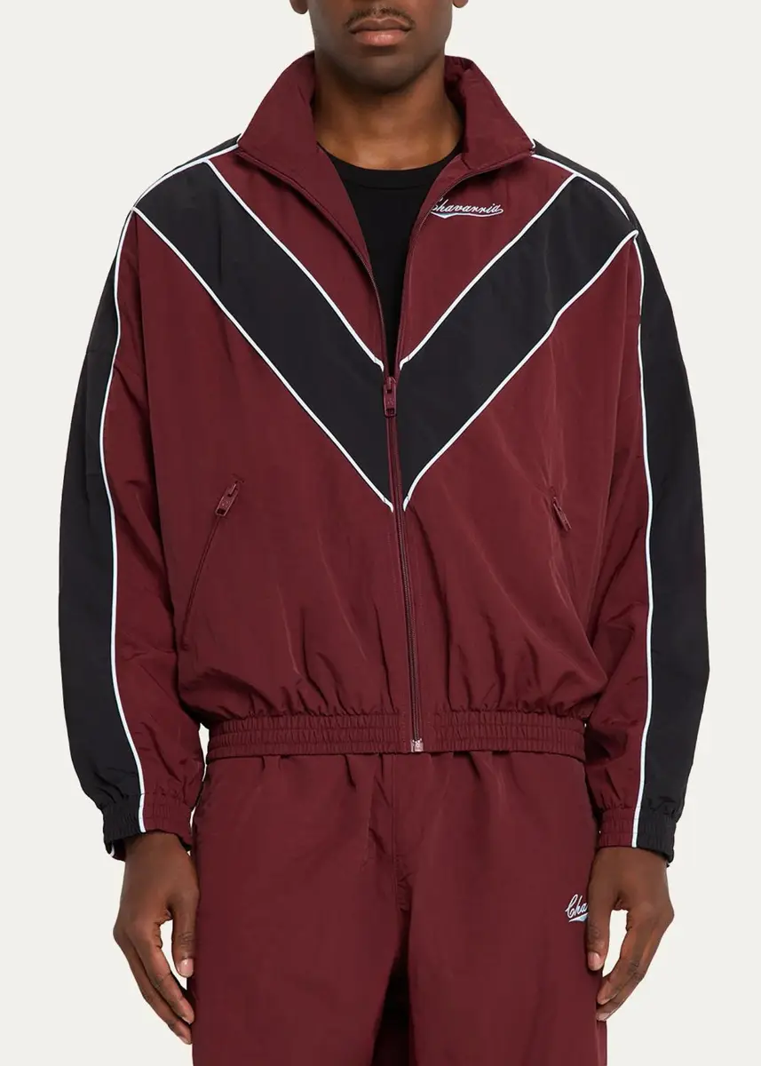 Willy Chavarria Men's Badboy Nylon Track Jacket | Thumbnail 4 Willy Chavarria Men's Badboy Nylon Track Jacket | Thumbnail 4