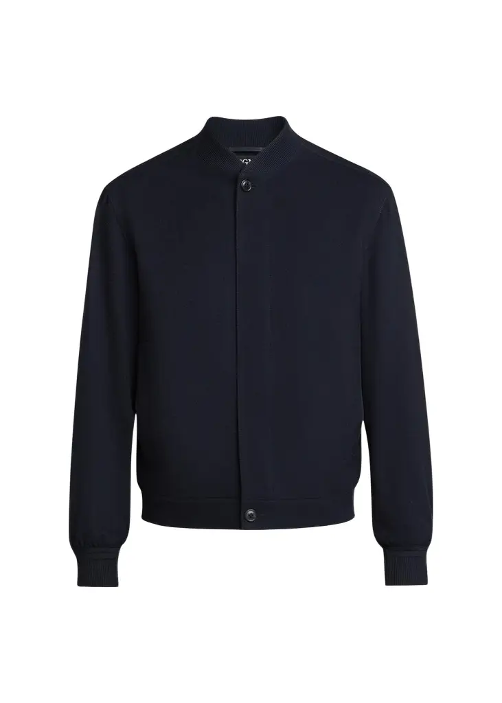 Men's Oasi Cashmere Bomber Jacket