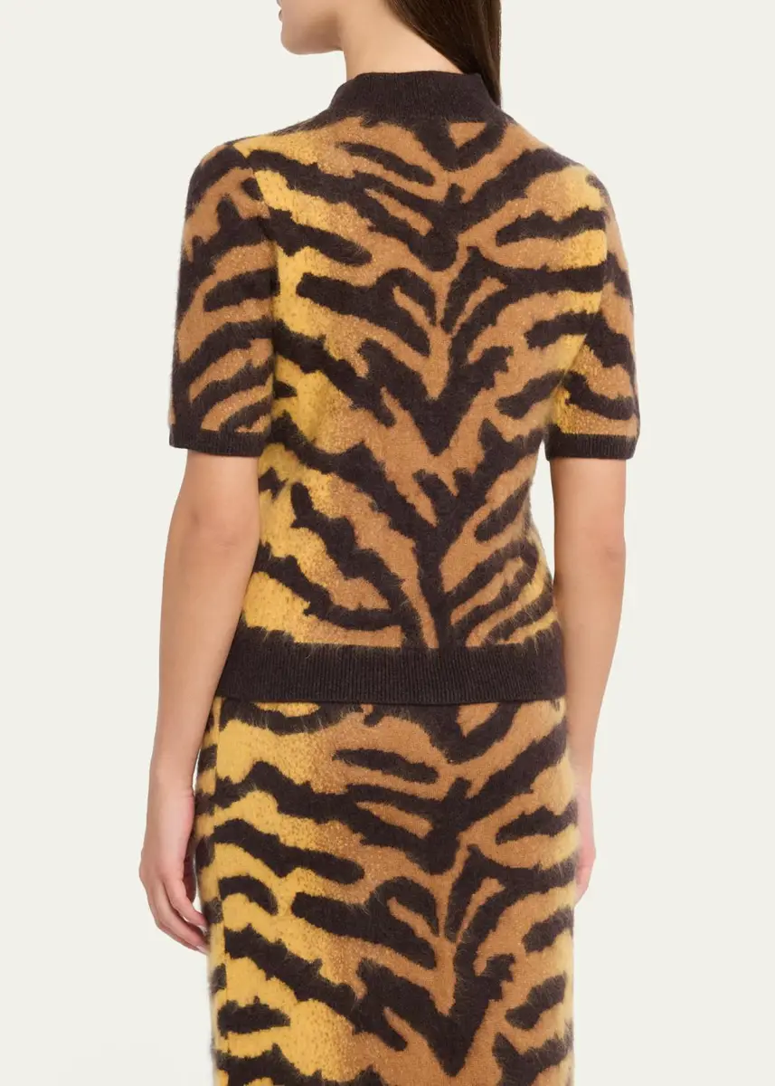 Adam Lippes Ari Brushed Cashmere Top | Thumbnail 3 Adam Lippes Ari Brushed Cashmere Top | Thumbnail 3