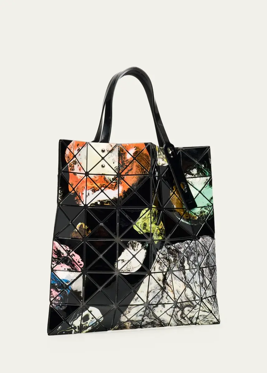 Issey Miyake Cosmic Abstract-Print Geometric Tote Bag | Thumbnail 3