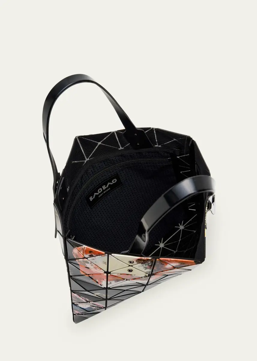 Issey Miyake Cosmic Abstract-Print Geometric Tote Bag | Thumbnail 4