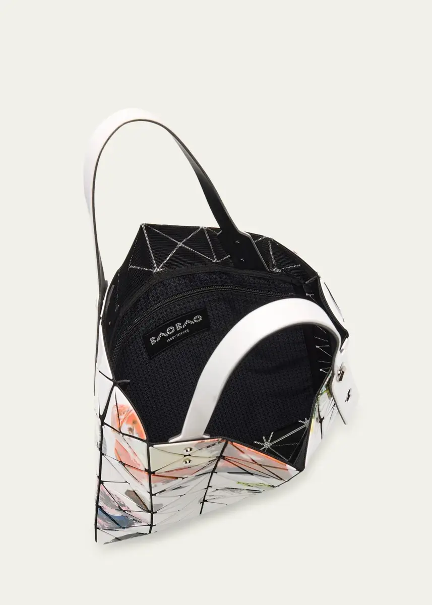 Issey Miyake Cosmic Abstract-Print Geometric Tote Bag | Thumbnail 9