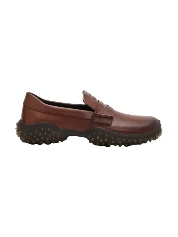 Bubble Leather Penny Loafers Bubble Leather Penny Loafers