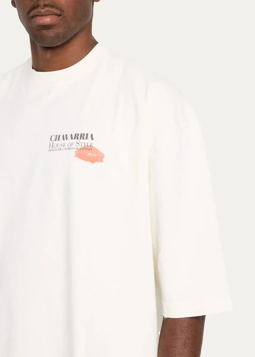 Willy Chavarria Men's House of Style Logo T-Shirt | Thumbnail 5 Willy Chavarria Men's House of Style Logo T-Shirt | Thumbnail 5