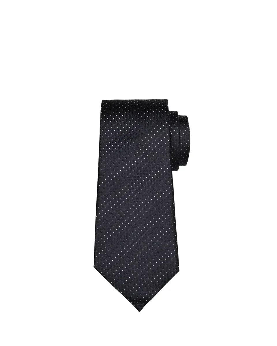 Zegna Men's Silk Pindot Tie | Thumbnail 2 Zegna Men's Silk Pindot Tie | Thumbnail 2