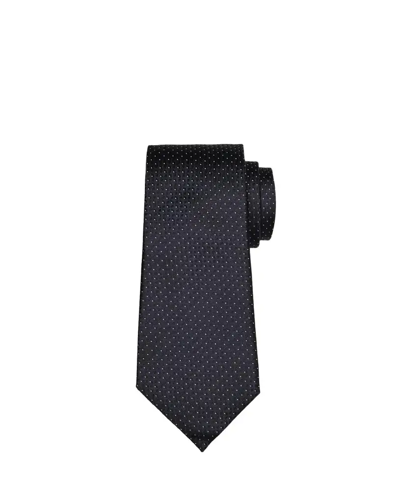 Zegna Men's Silk Pindot Tie