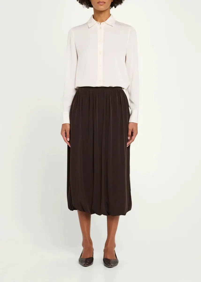 Vince Bubble Midi Skirt | Thumbnail 2 Vince Bubble Midi Skirt | Thumbnail 2