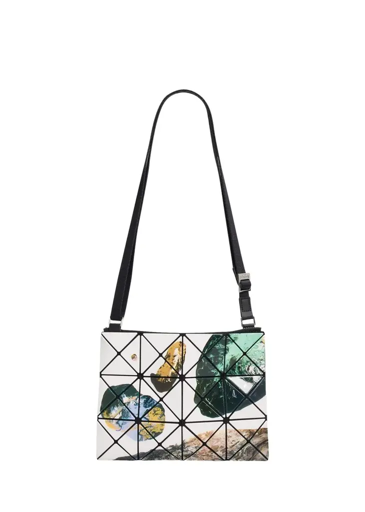 Issey Miyake Cosmic Abstract-Print Geometric Crossbody Bag