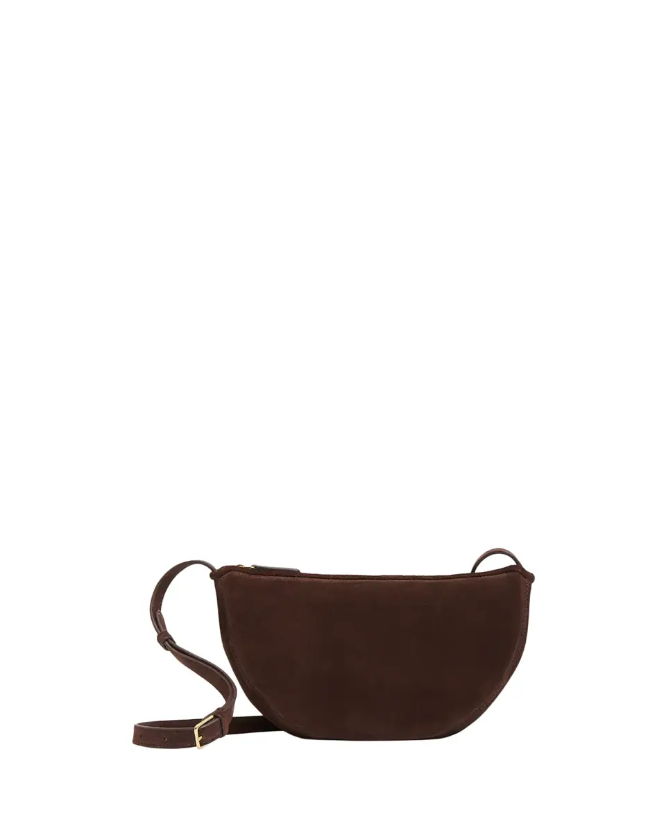 MANSUR GAVRIEL Moon Sling Suede Crossbody Bag | Thumbnail 4 MANSUR GAVRIEL Moon Sling Suede Crossbody Bag | Thumbnail 4