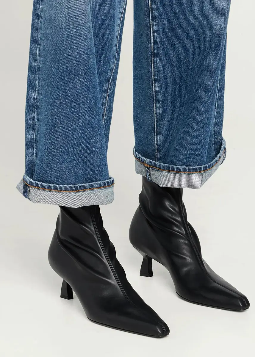 JW Anderson 60mm Stretch Leather Booties | Thumbnail 2