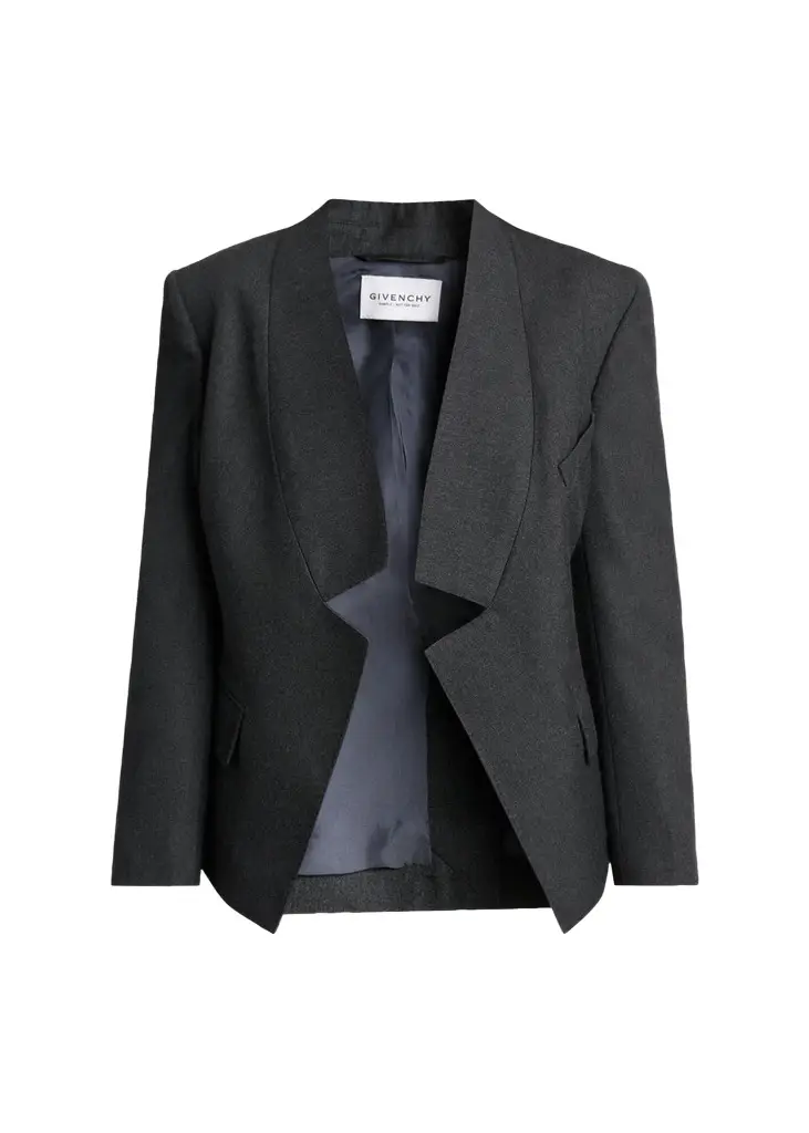Reverse Lapel Wool Jacket Reverse Lapel Wool Jacket