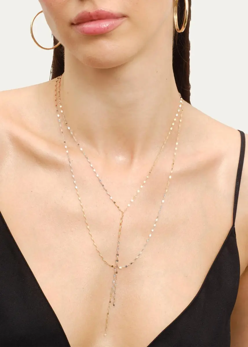 Lana 14K Tricolor Gold Blake Necklace | Thumbnail 2 Lana 14K Tricolor Gold Blake Necklace | Thumbnail 2