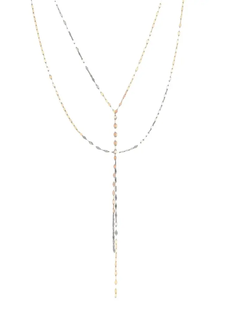 Lana 14K Tricolor Gold Blake Necklace