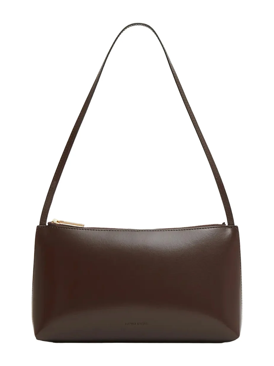 Gaia Leather Shoulder Bag