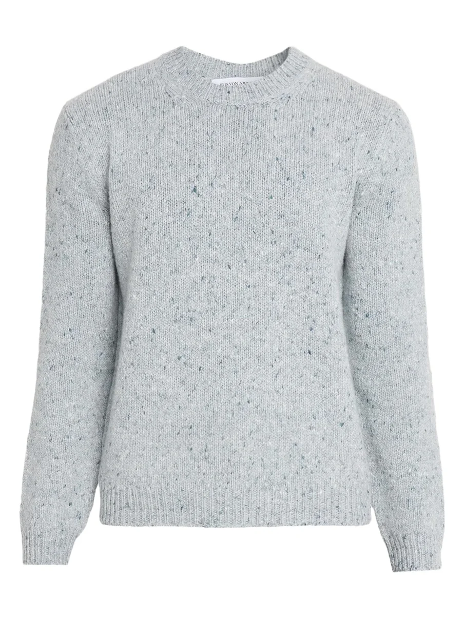 Men's Melange Wool & Cashmere Crewneck Sweater Men's Melange Wool & Cashmere Crewneck Sweater
