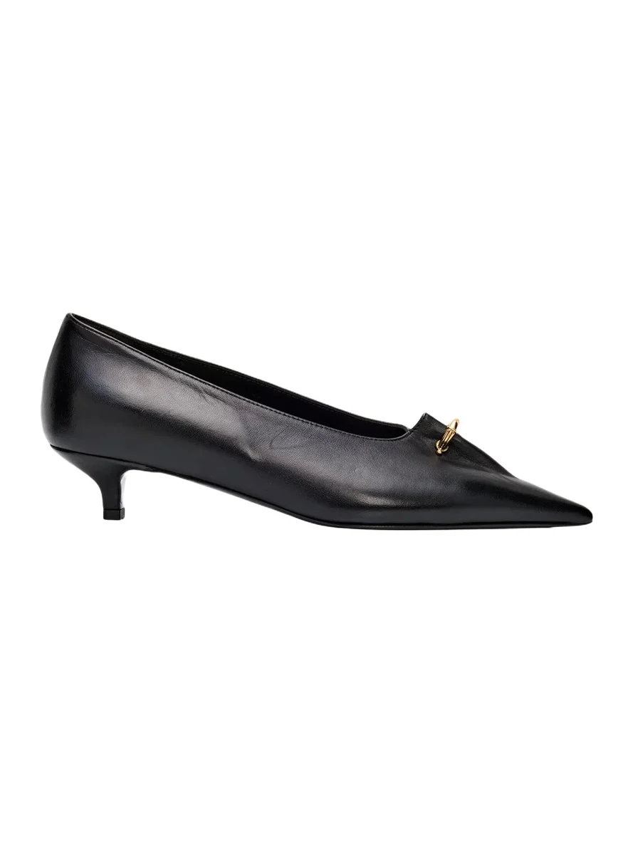 TOTEME Pierced Nappa Leather Pumps