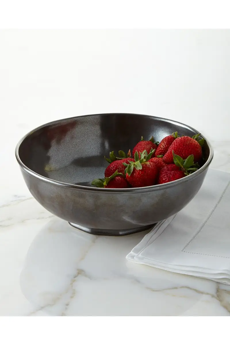 Juliska Pewter Stoneware 10" Serving Bowl | Thumbnail 3 Juliska Pewter Stoneware 10" Serving Bowl | Thumbnail 3
