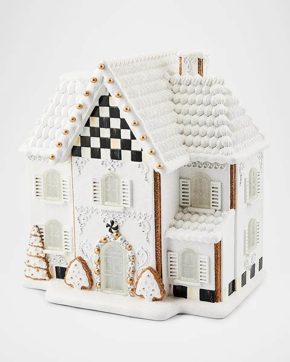 MacKenzie-Childs Illuminated Gingerbread Manor Christmas Decor | Thumbnail 2