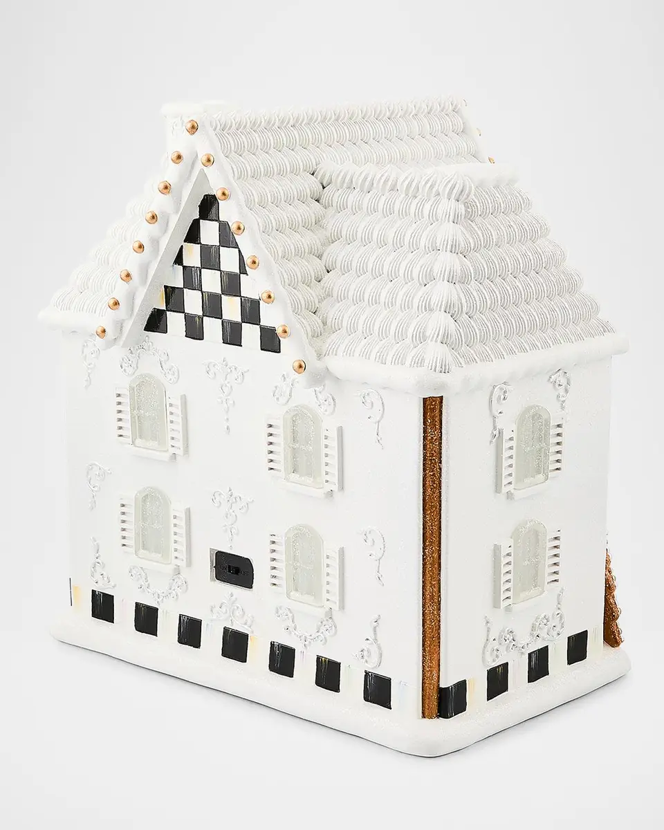 MacKenzie-Childs Illuminated Gingerbread Manor Christmas Decor | Thumbnail 3