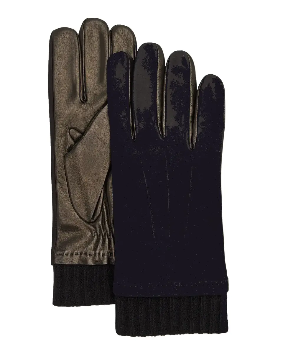 PORTOLANO Men's Suede and Napa Leather Gloves | Thumbnail 2 PORTOLANO Men's Suede and Napa Leather Gloves | Thumbnail 2