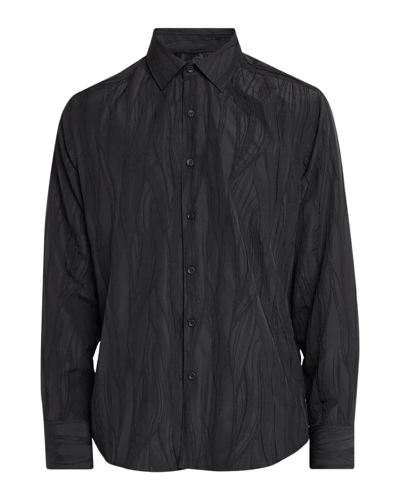 Men's Wells Textured Stretch-Jacquard Shirt Men's Wells Textured Stretch-Jacquard Shirt