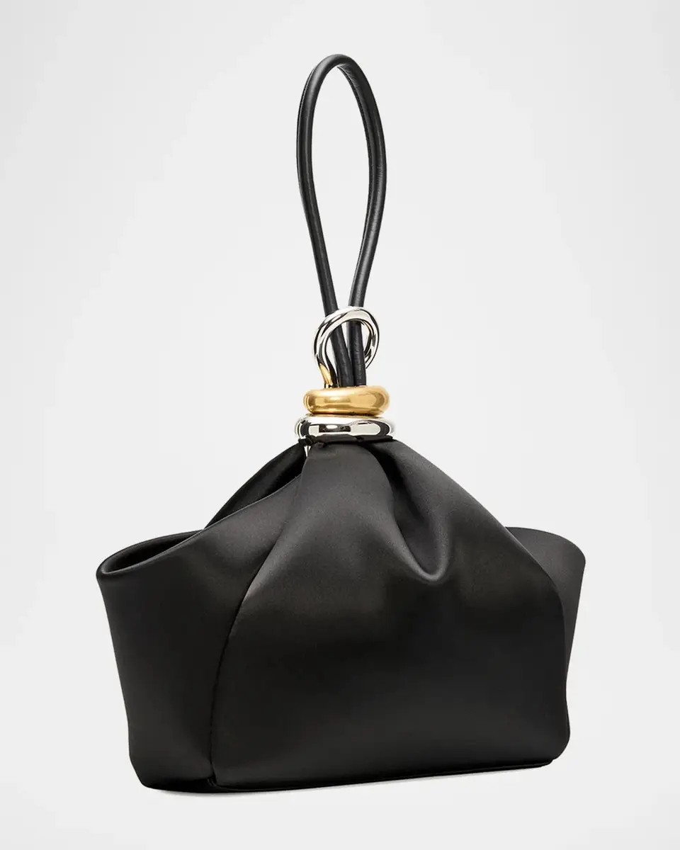 Christian Louboutin Sabrina Small Satin Wristlet Bag | Thumbnail 2 Christian Louboutin Sabrina Small Satin Wristlet Bag | Thumbnail 2