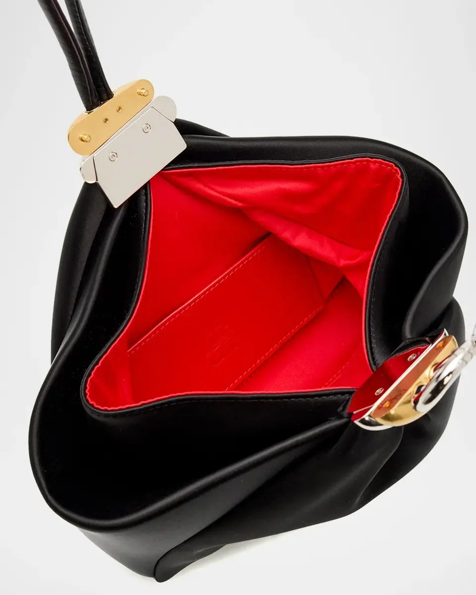 Christian Louboutin Sabrina Small Satin Wristlet Bag | Thumbnail 3 Christian Louboutin Sabrina Small Satin Wristlet Bag | Thumbnail 3