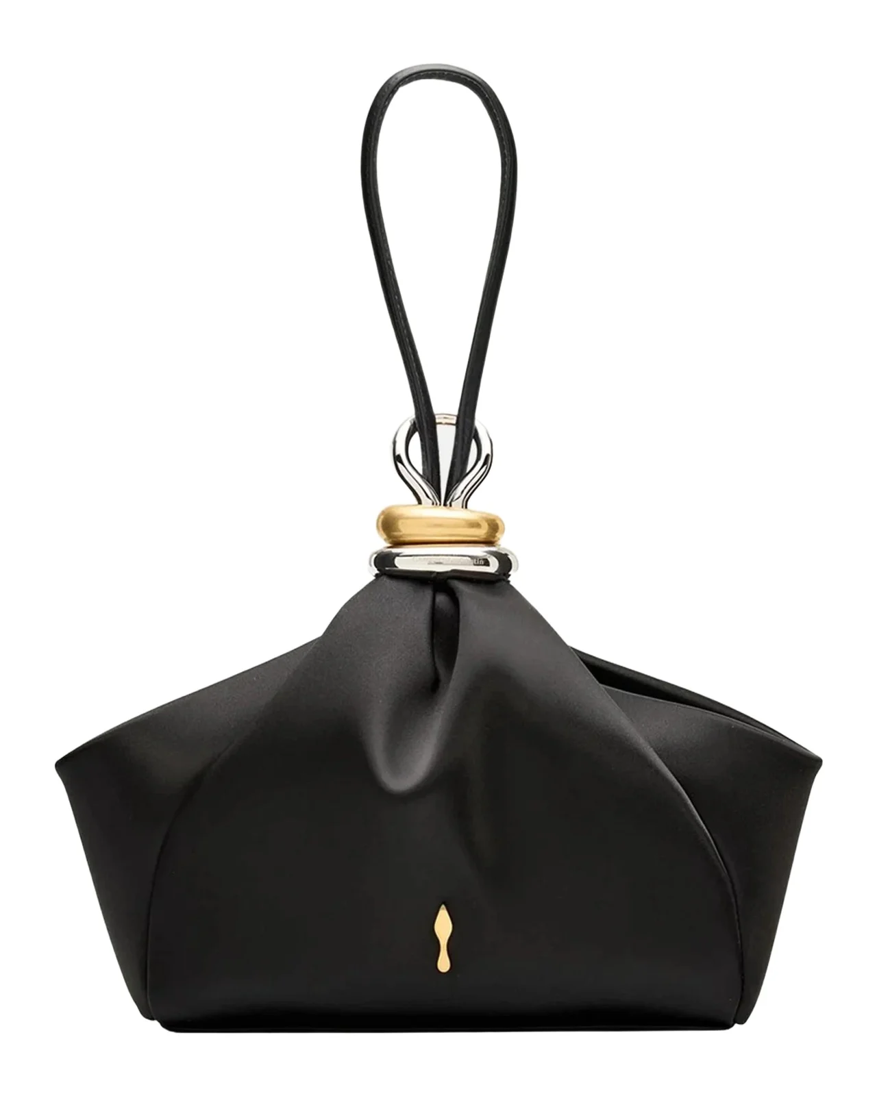 Sabrina Small Satin Wristlet Bag Sabrina Small Satin Wristlet Bag