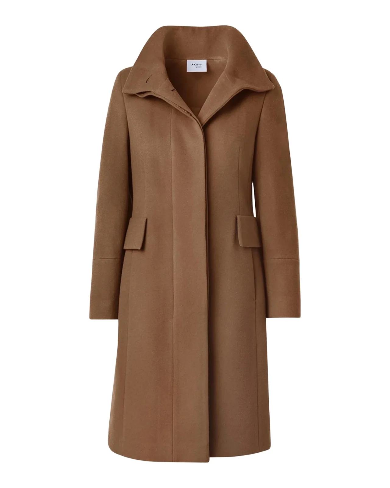 Akris punto Duffle Knee-Length Wool Coat