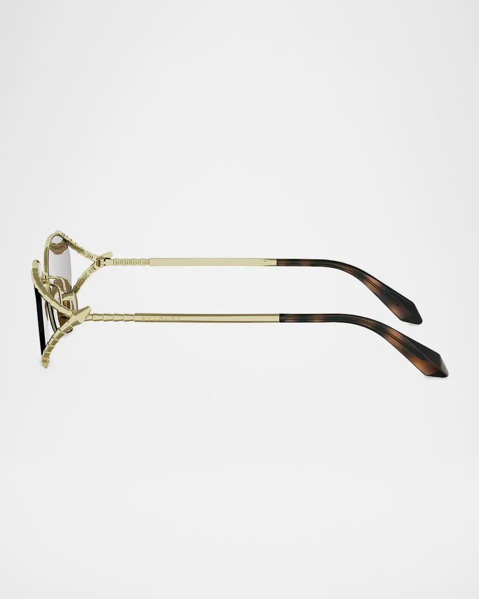 BVLGARI Serpenti 55mm Metal Oval Sunglasses | Thumbnail 3 BVLGARI Serpenti 55mm Metal Oval Sunglasses | Thumbnail 3